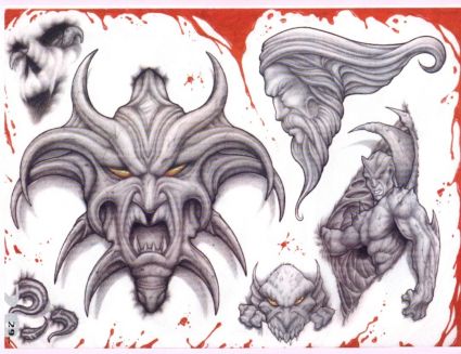 Demon Tattoos Image