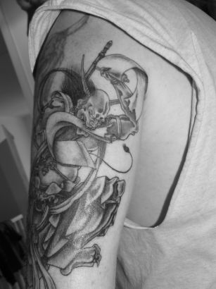 Japanese Demon Tattoo