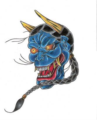 Japanese Demon Tattoos
