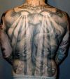 large demon tattoos pic on back
