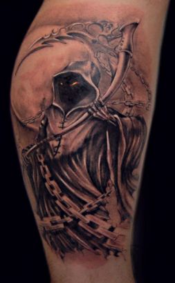 Grim Reaper Pics Tattoos