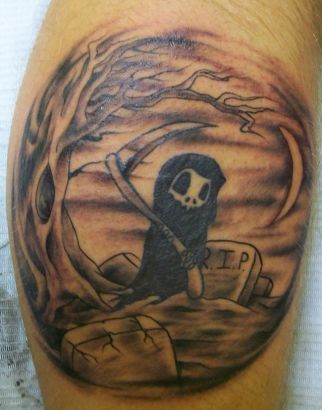 Grim Reaper Tattoos Pic