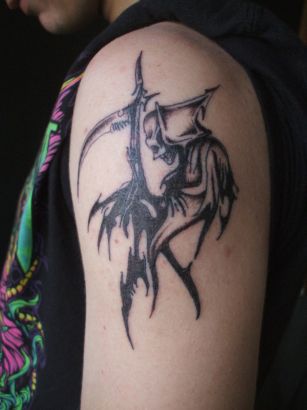 Scary tattoos, Reaper tattoos, Tattoos of Scary, Tattoos of Reaper, Scary tats, Reaper tats, Scary free tattoo designs, Reaper free tattoo designs, Scary tattoos picture, Reaper tattoos picture, Scary pictures tattoos, Reaper pictures tattoos, Scary free tattoos, Reaper free tattoos, Scary tattoo, Reaper tattoo, Scary tattoos idea, Reaper tattoos idea, Scary tattoo ideas, Reaper tattoo ideas, grim reaper tattoo on left arm