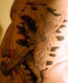 grim reaper and dead cherub tattoo