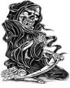 grim reaper free tattoo