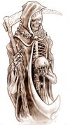 grim reaper free tattoos pic