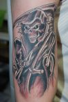 grim reaper pic tattoos