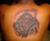 grim reaper pics tattoo on back