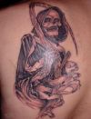 grim reaper tattoos pics on back