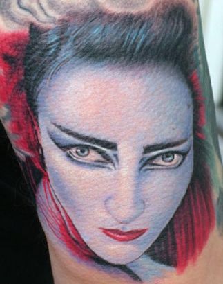 Girl Vampire Tattoo