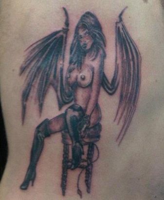 S N M Vamp Tattoo