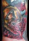 vampire bat tattoo