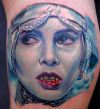 vampire girl pic tattoo