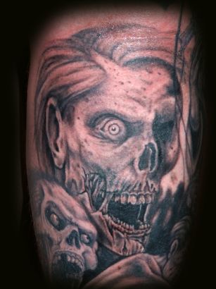 Zombie Tattoo Art