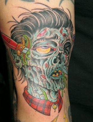 Zombie Tattoo Design