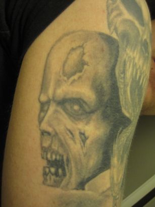 Zombie Pics Tattoo Design
