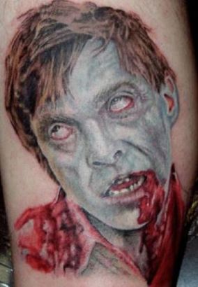 Zombie Tat On Claf