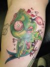 Zombie Rib Tattoo Art 