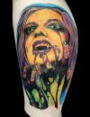 Zombie Image Tattoo