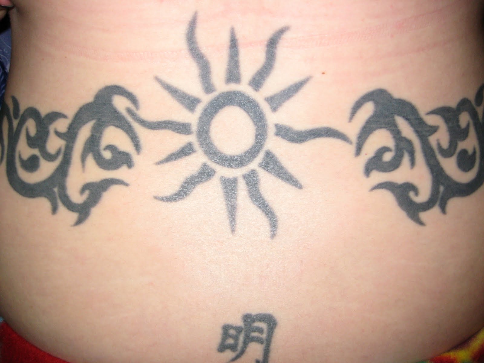 Tribal Sun And Cloud Tattoo Tribal Sun And Cloud Tattoo