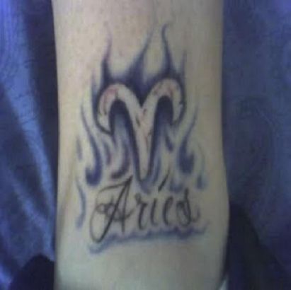Aries Tattoo Pic