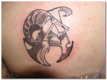 Aries Tattoos Pic