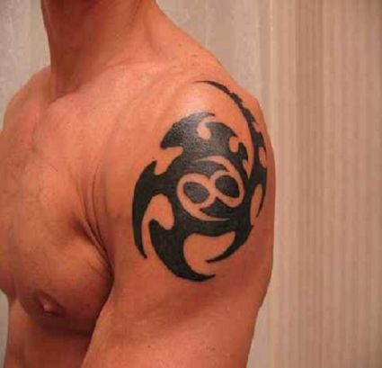 Cancer Zodiac Tattoo On Arm