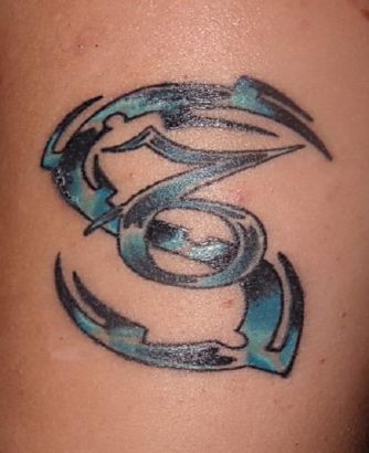 Capricorn Sign Free Tattoo