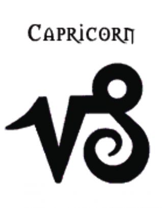 Capricorn Sign Tattoo Free