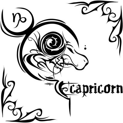 Zodiac Capricorn Tattoos