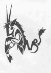 tribal capricorn tattoo