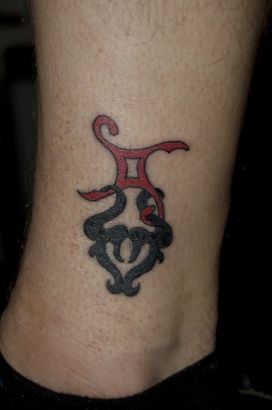 Gemini Symbol Tattoo