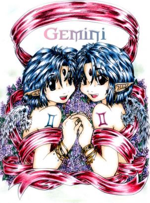 Gemini Free Tattoos Designs