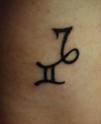 Gemini Zodiac Tattoo Pic