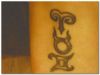 gemini symbol tattoos