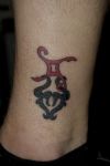 gemini symbol tattoo