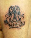 gemini tattoo pics 