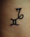 gemini zodiac tattoo pic