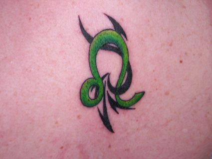 Leo Sign Pic Tattoo