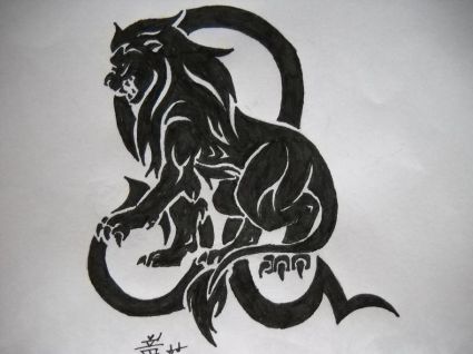 Leo Free Tattoos Pics