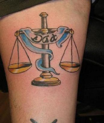 Libra Image Tattoo