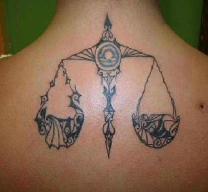 Libra Pic Tattoo