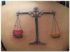 libra zodiac tats pics on back