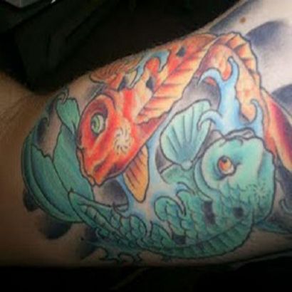 Pisces Tattoo Picture On Arm