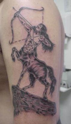 Sagittarius Image Of Tats On Arm