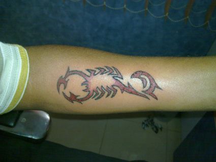 Scorpio Tattoo Design