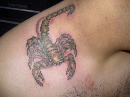 Scorpio Tat Design