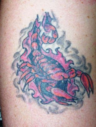 Scorpio Image Of  Tats