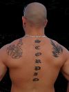 scorpio zodiac back tattoo design