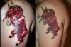 taurus zodiac tattoo